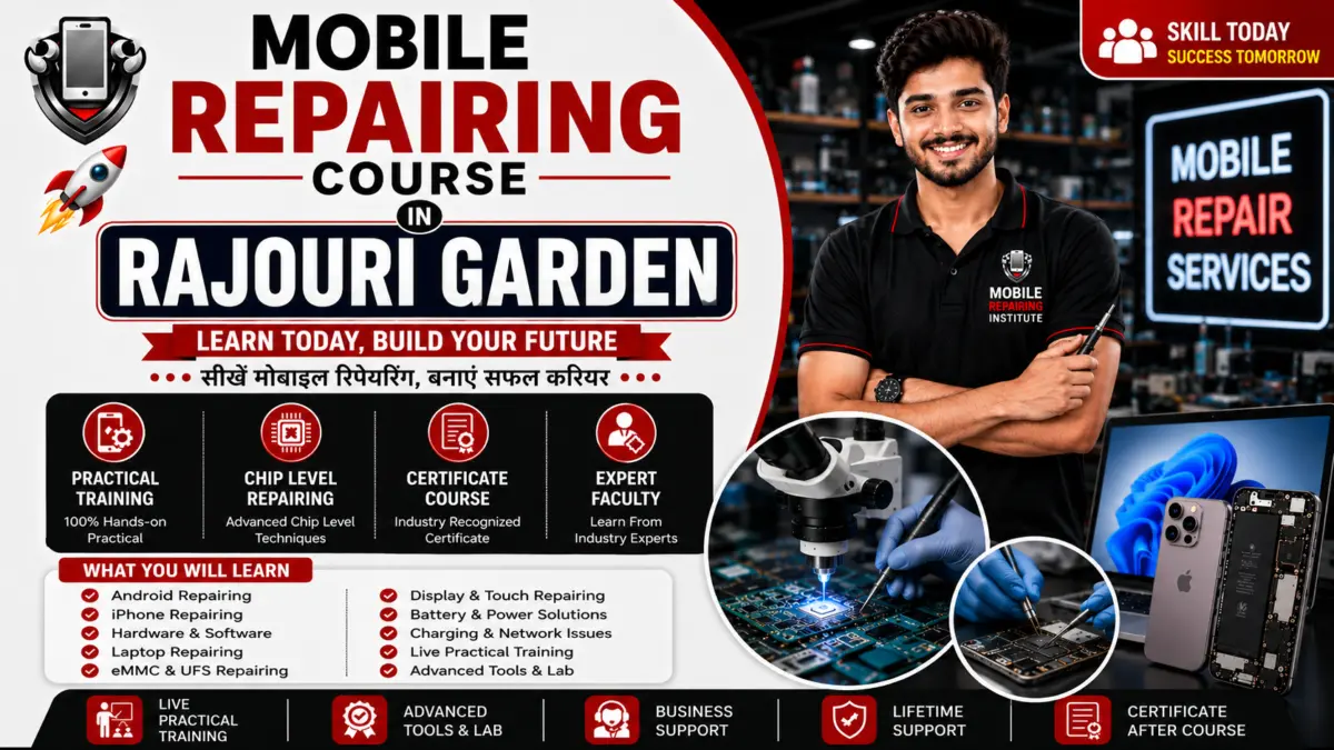 Mobile Repairing Course in Rajouri Garden