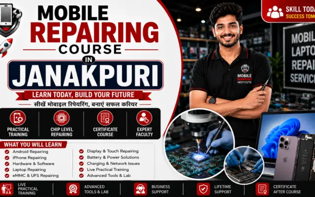 mobile repairing course in Janakpuri