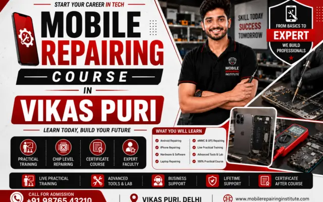 Mobile repairing course in Vikas Puri